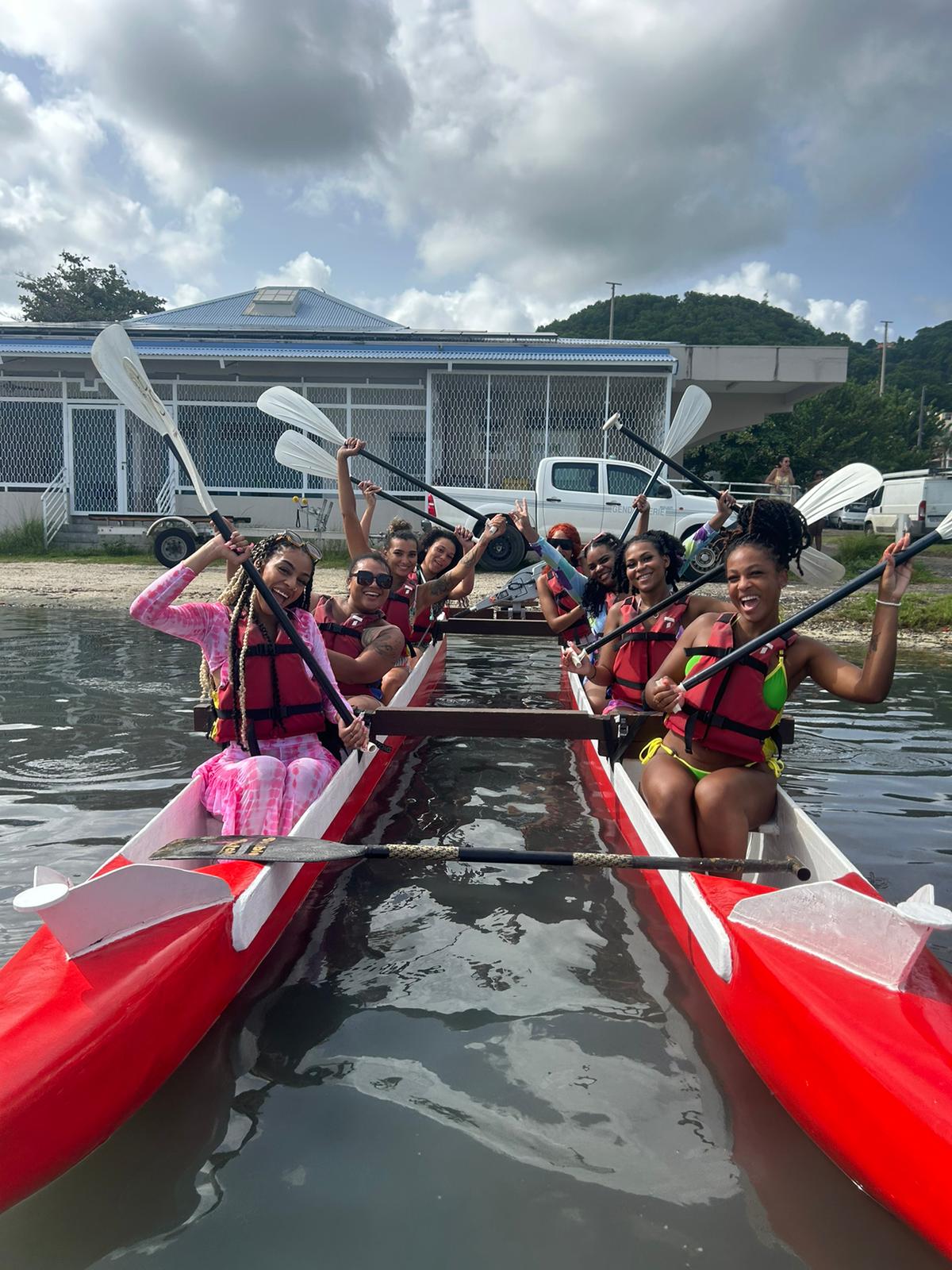Traversée en kayak ou pirogue - Marin  - Rivière-Pilote
